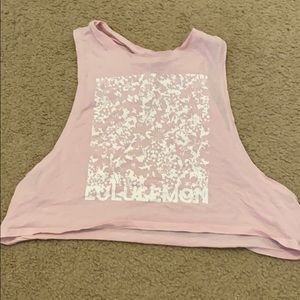 lululemon cropped tank